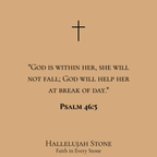 HS® - PSALM 46:5 For the Woman God Placed His Spirit In