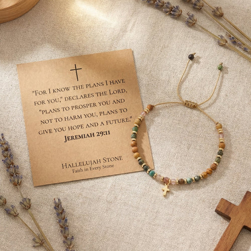 HS® - JEREMIAH 29:11 For Trust in God's Plan - Hallelujah Stone Jewelry